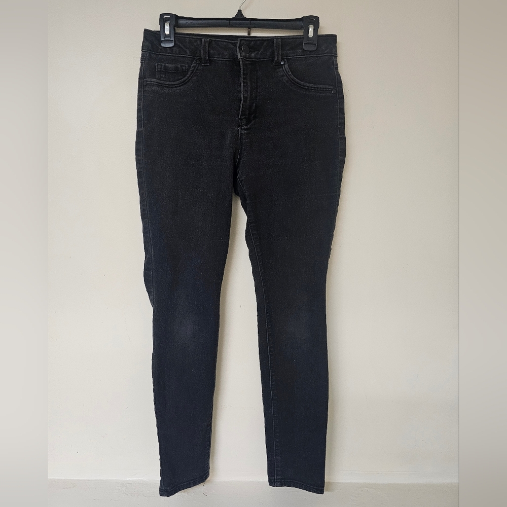 d. jeans Black Skinny Stretch Jeans Size 8